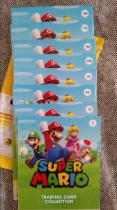 Super Mario Trading Card Collection - Coffret de 6 pochettes (pochette 5)